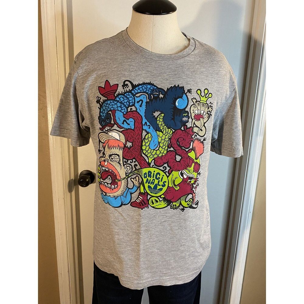 Adidas T-Shirt Originals G Tee Monster Men's Size Medium Rare